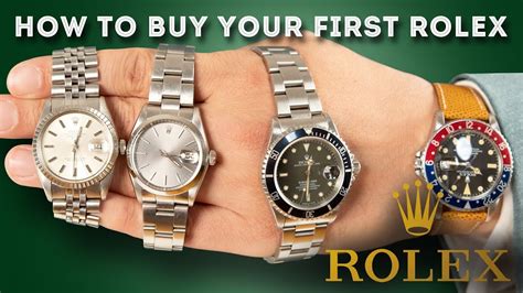 first rolex to buy